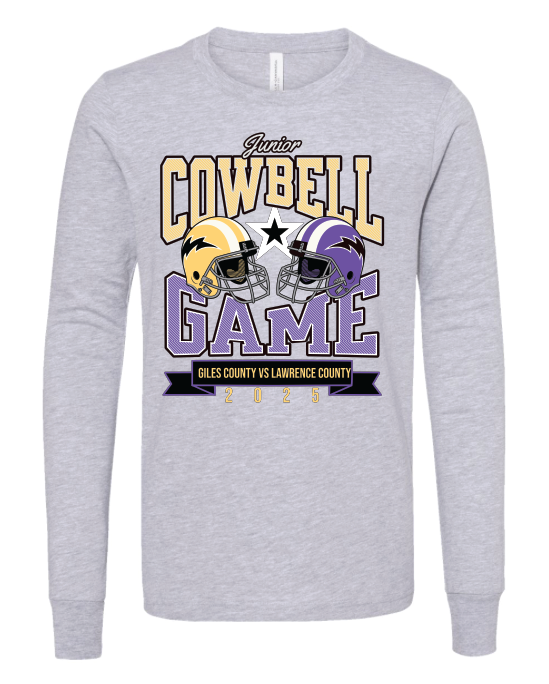 Giles County VS. Lawrence County Jr. Cowbell Game Sweatshirt