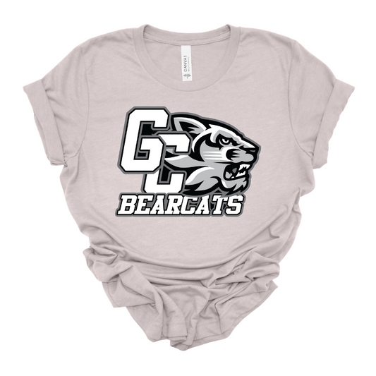 Bearcats Logo Bella + Canvas Short Sleeve T-Shirt