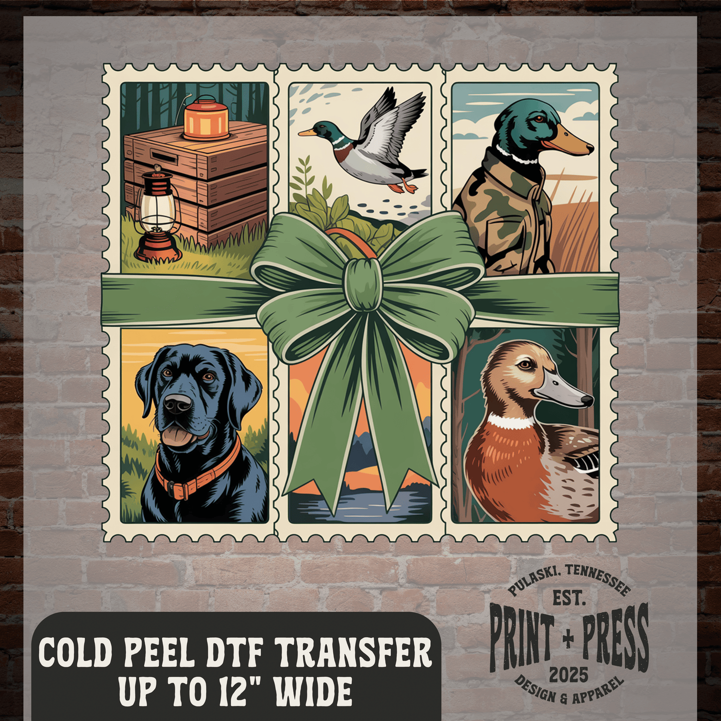 Duck Hunting Stamps DTF Transfer