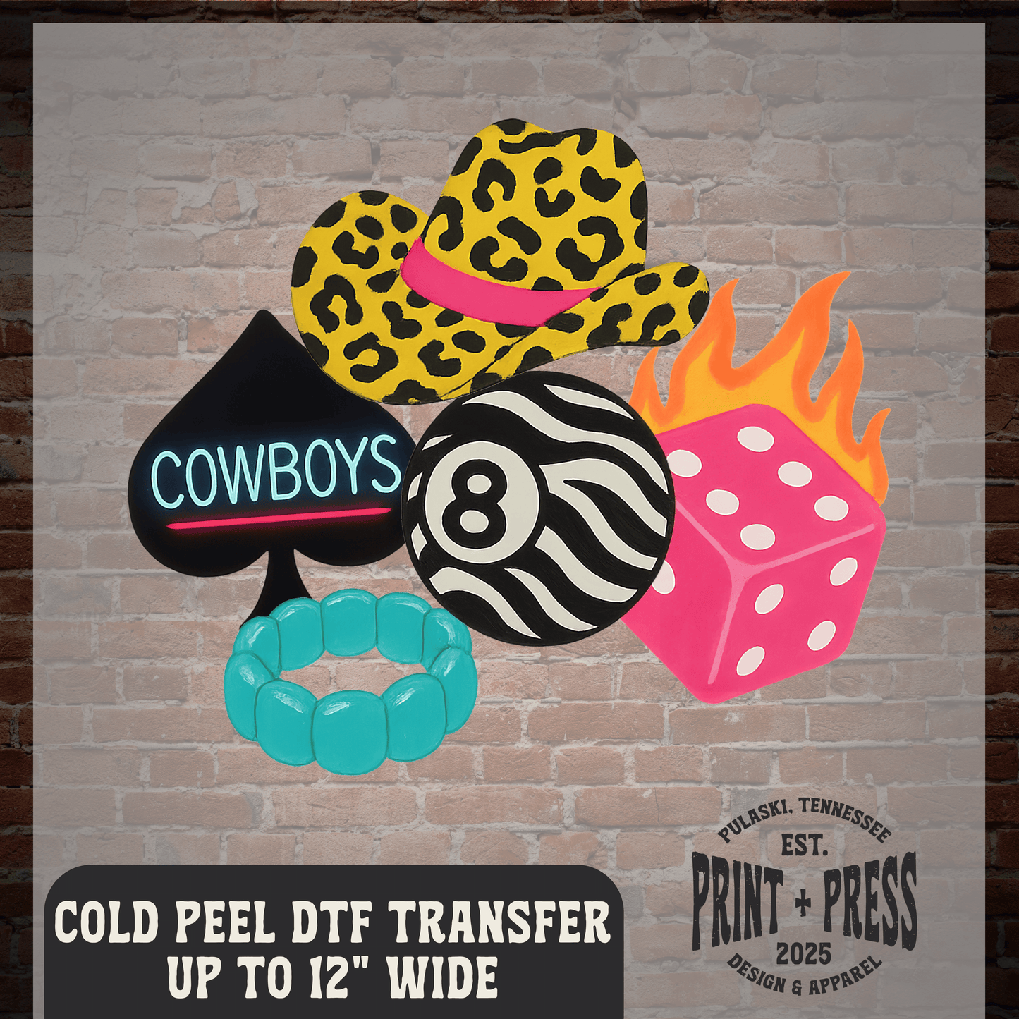 Preppy Western DTF Transfer