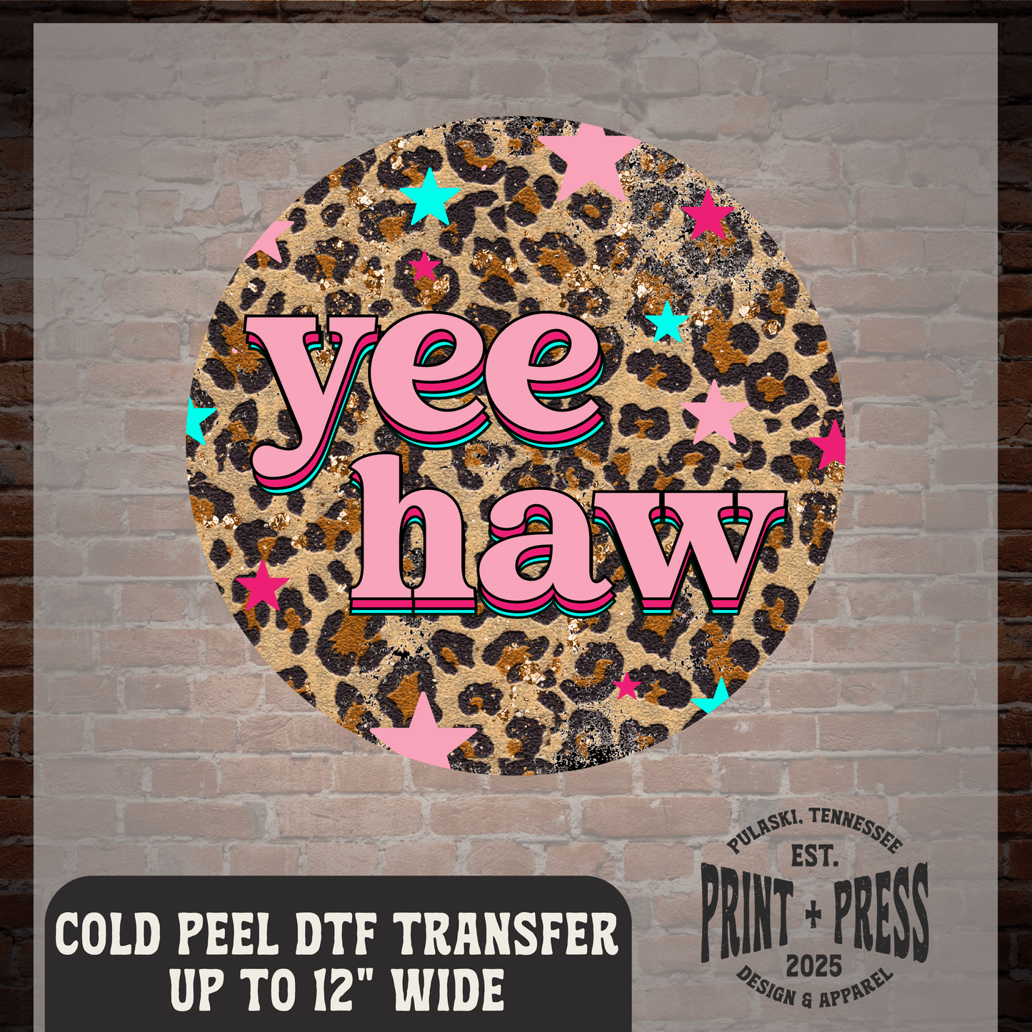 Yes Haw Preppy DTF Transfer