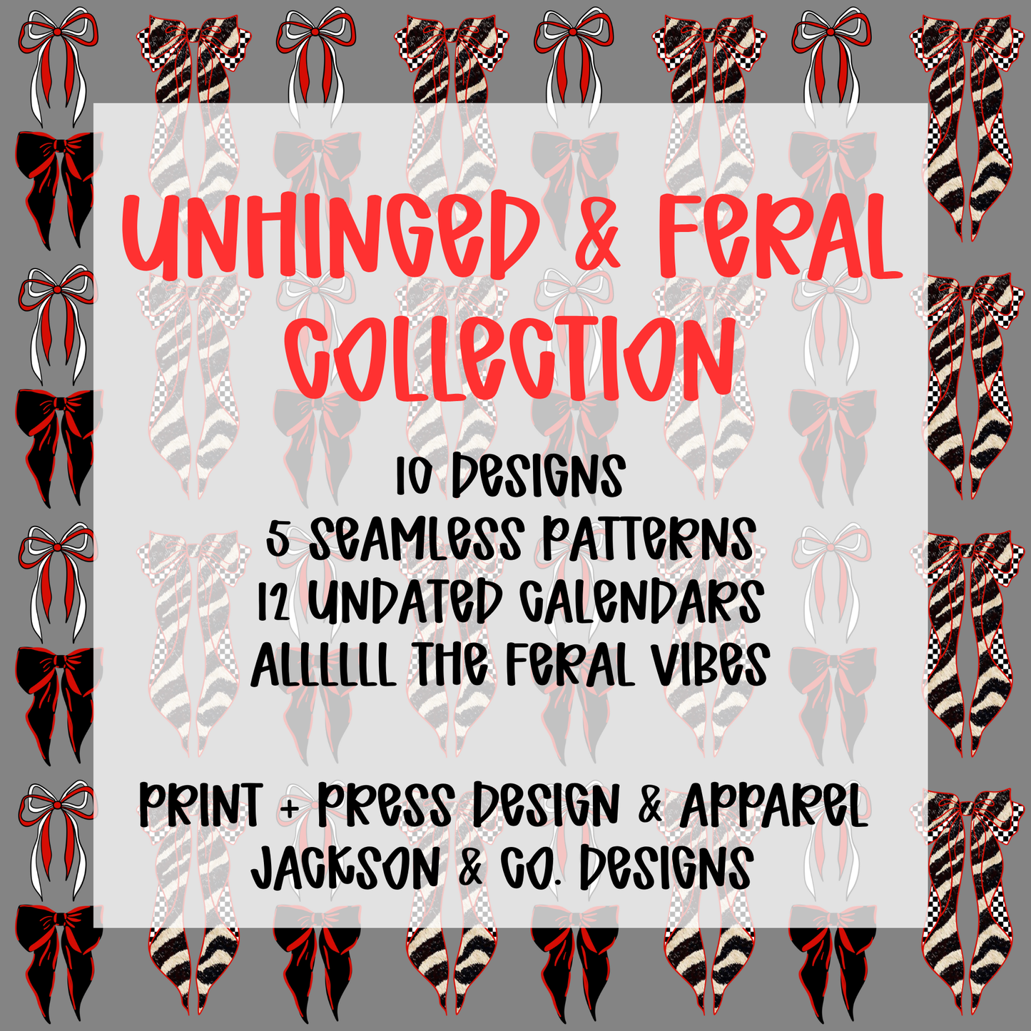 Unhinged & Feral PNG Collab