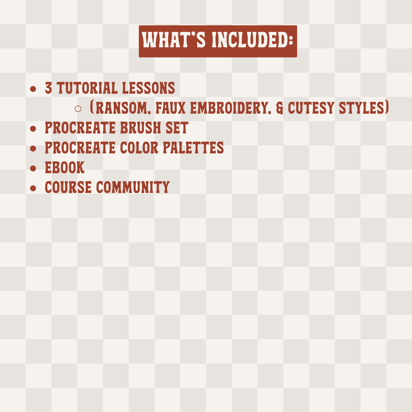 The Alpha Set Studio Course: Make Your Own Alpha Sets in Procreate