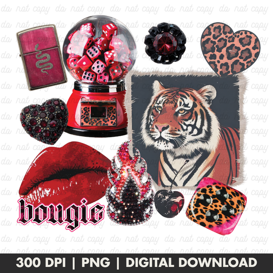 Feral Bougie PNG Design