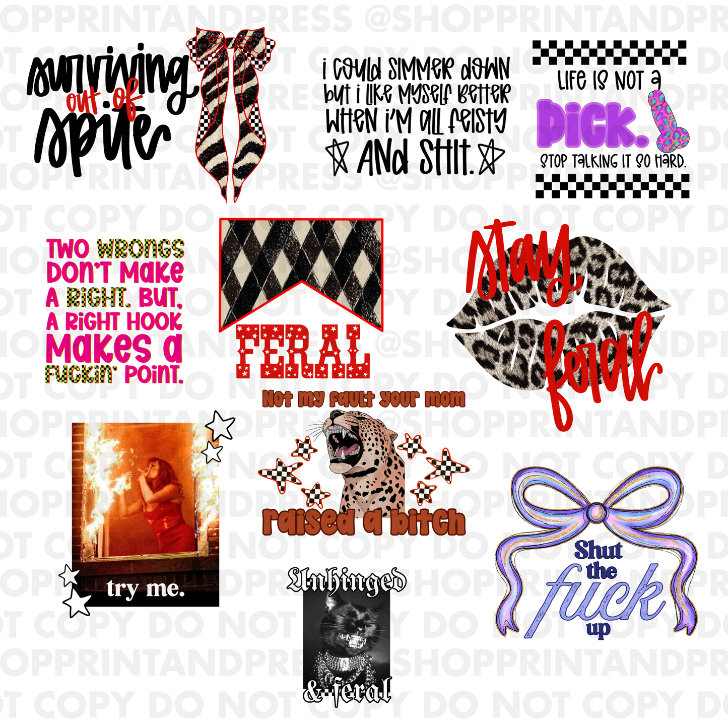 Unhinged & Feral PNG Collab