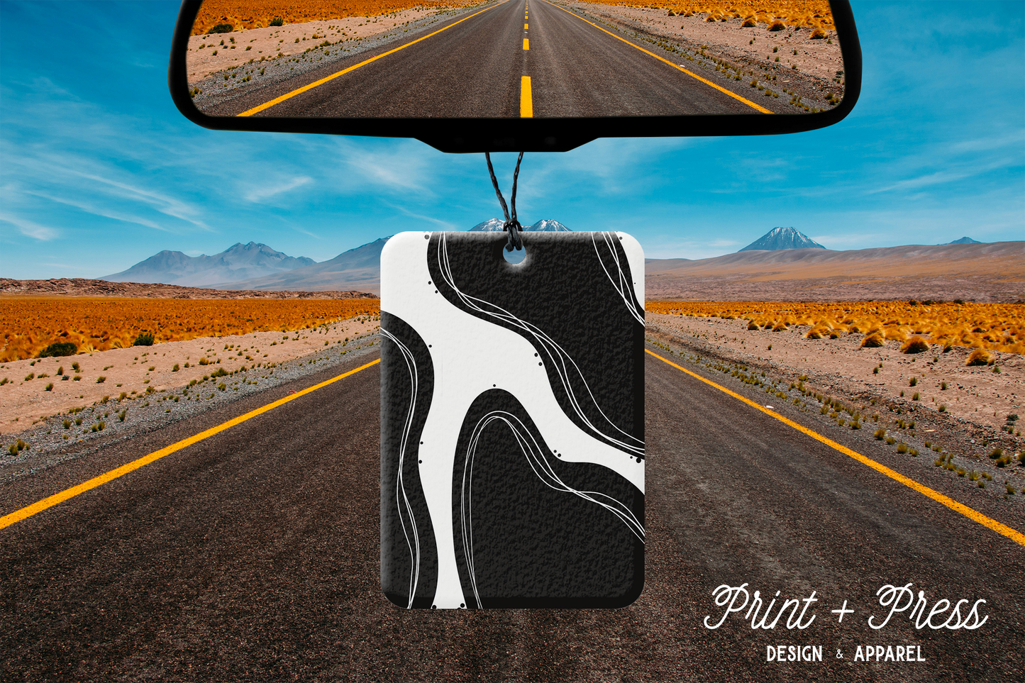 Black Boho Car Air Freshener