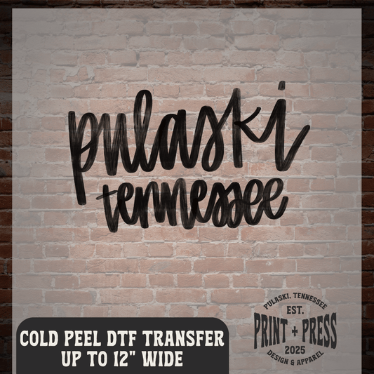 Pulaski Tennessee DTF Transfer