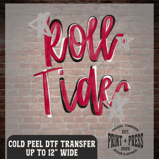 Roll Tide DTF Transfer