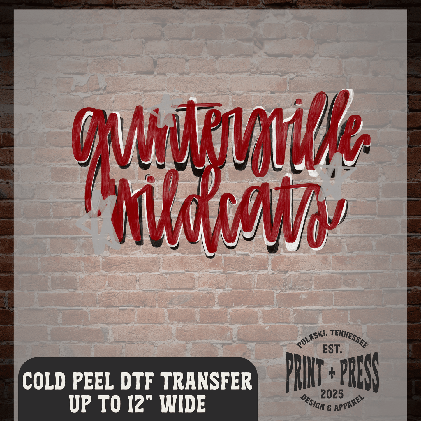 Guntersville Wildcats DTF Transfer