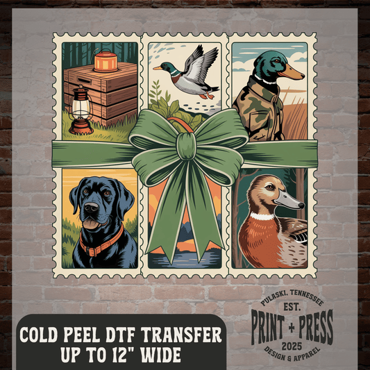 Duck Hunting Stamps DTF Transfer