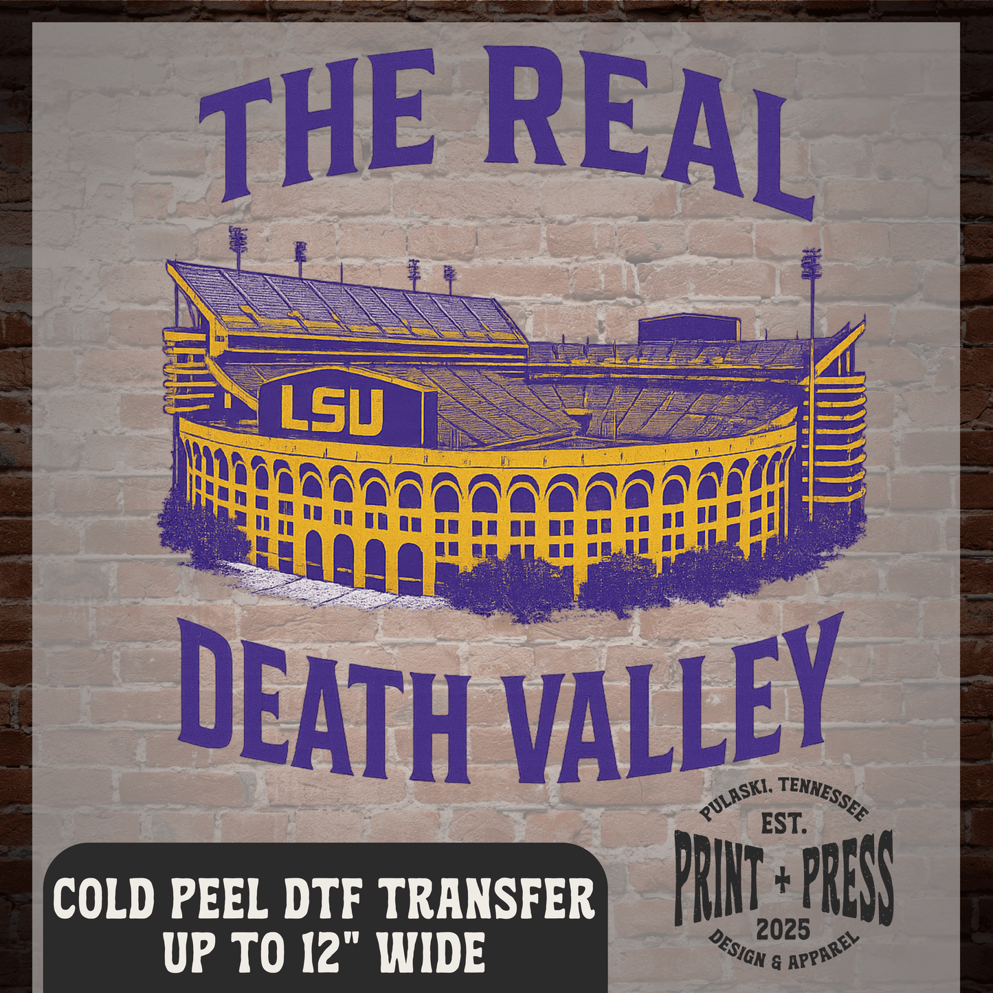 The Real Death Valley DTF Transfer