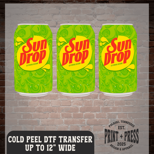 Sun Drop DTF Transfer