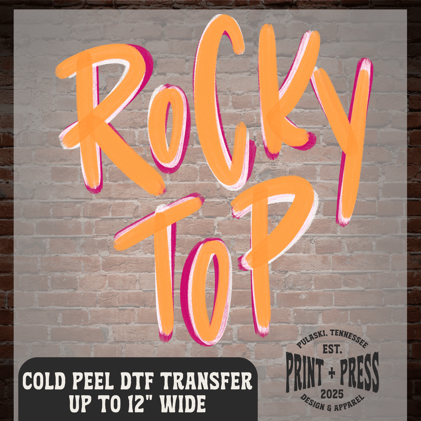 Rocky Top DTF Transfer