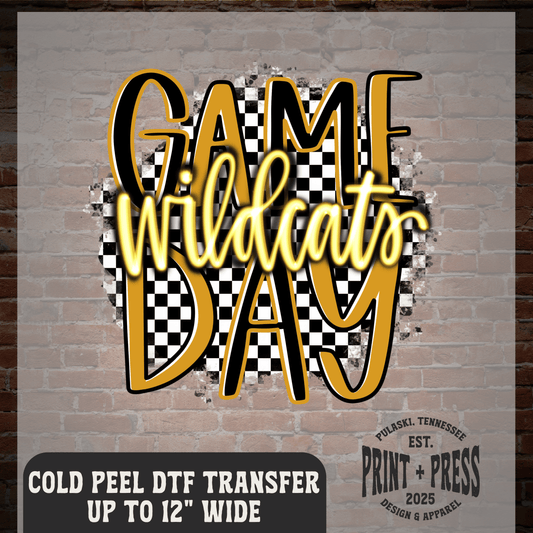 Game Day Wildcats DTF Transfer