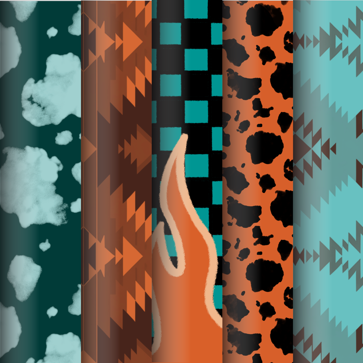 Edgy Western Pattern Bundle