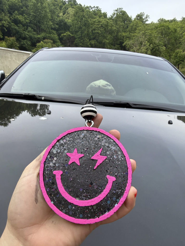 Retro Smiley Freshie