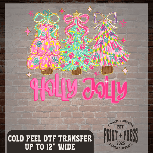 Holly Jolly DTF Transfer