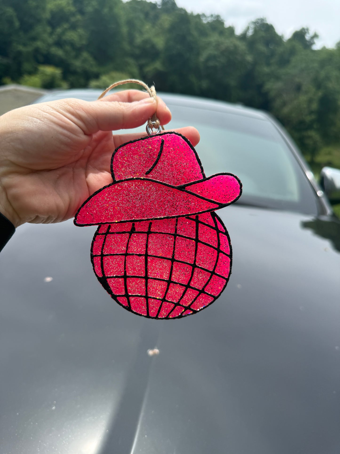 Disco Cowboy Car Freshie