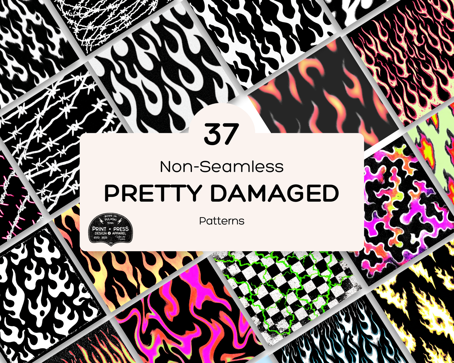 Pretty Damaged Pattern Collection
