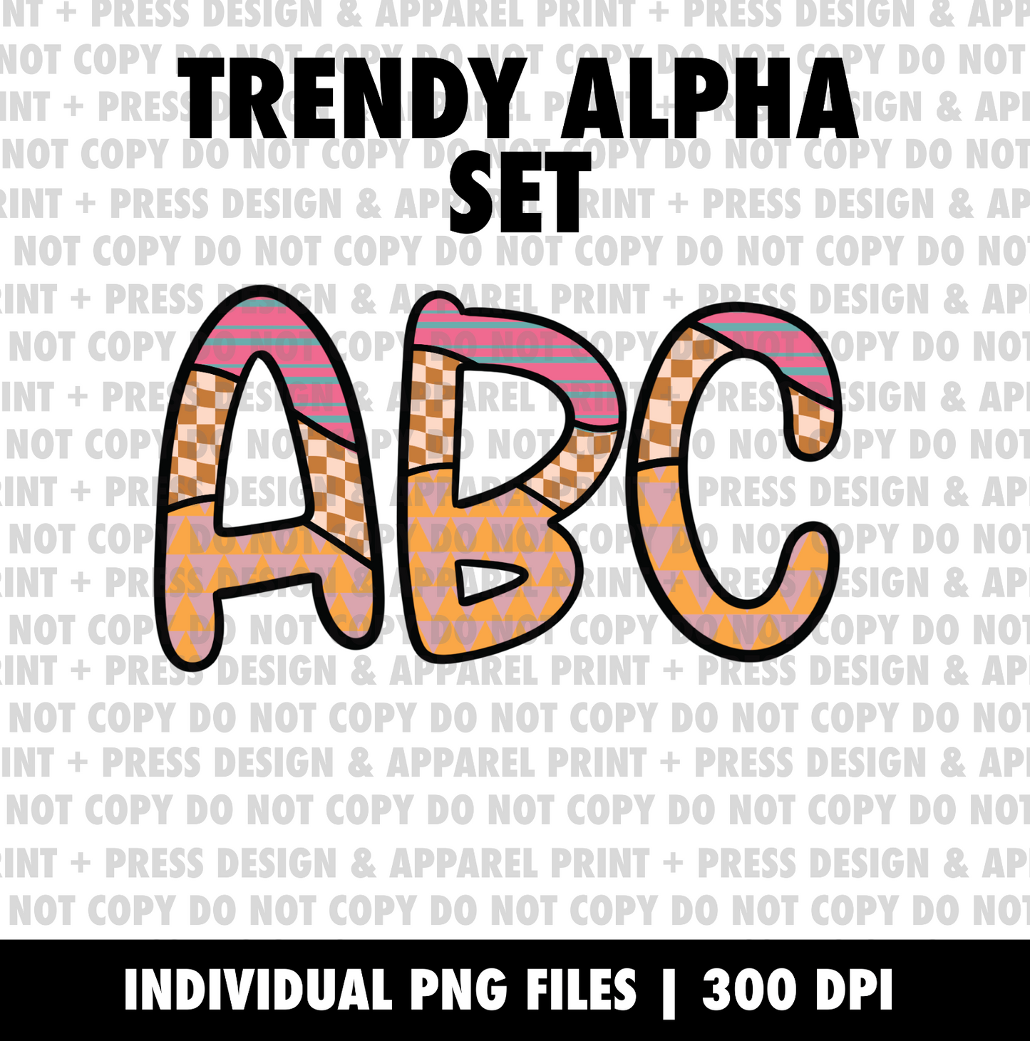 Trendy Alpha Set