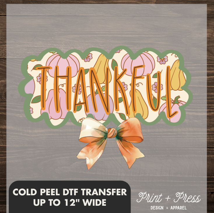 Thankful Coquette DTF Transfer