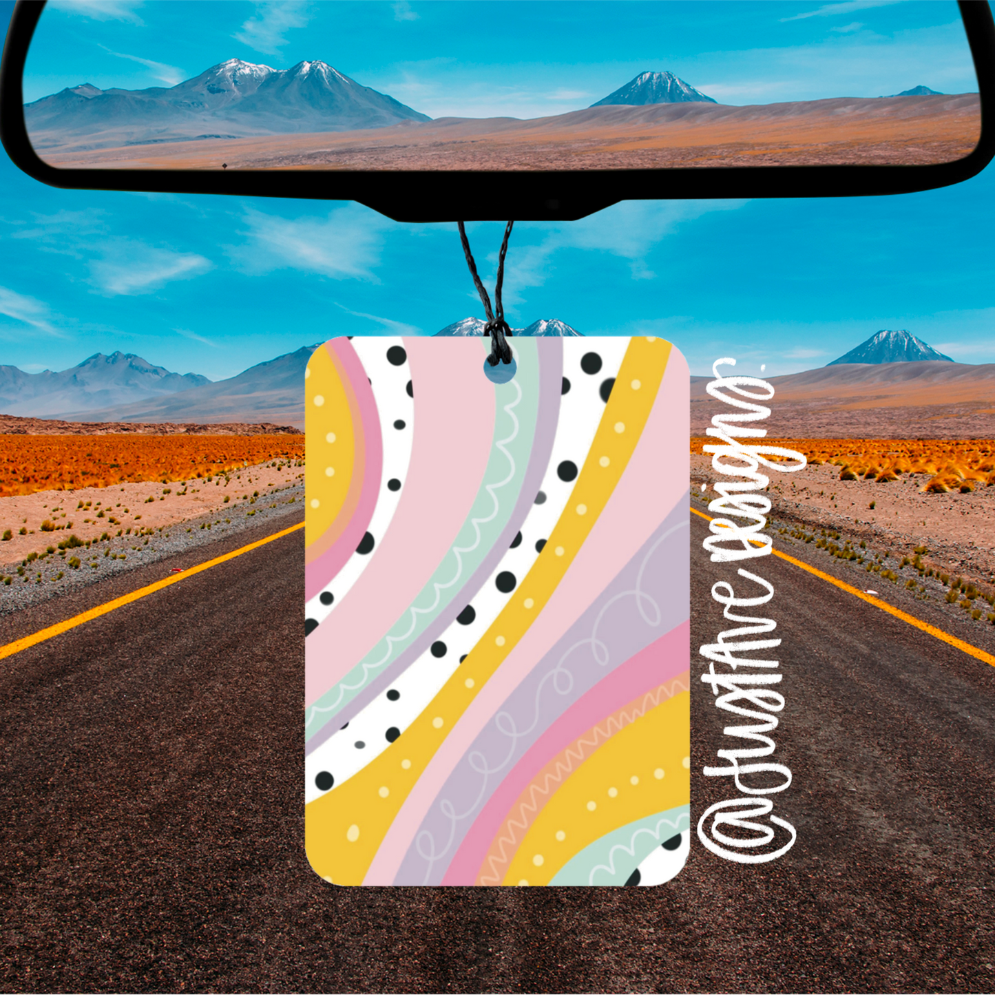 Cute Boho Pattern Air Car Freshener