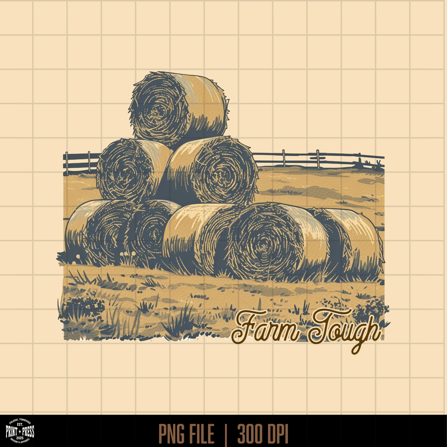 Farm Tough PNG