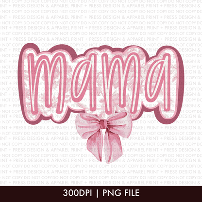 Coquette Mama PNG Bundle