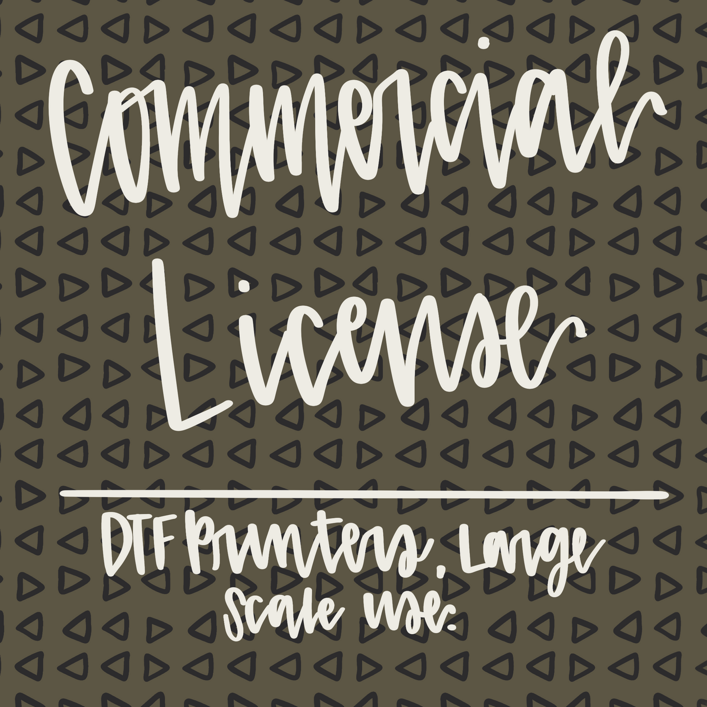 Commercial License - Perfect for DTF/Transfer Printers & Large Scale Operations