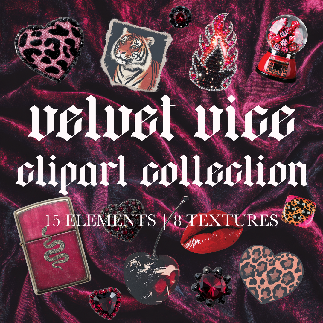 Velvet Vice Clip Art Collection