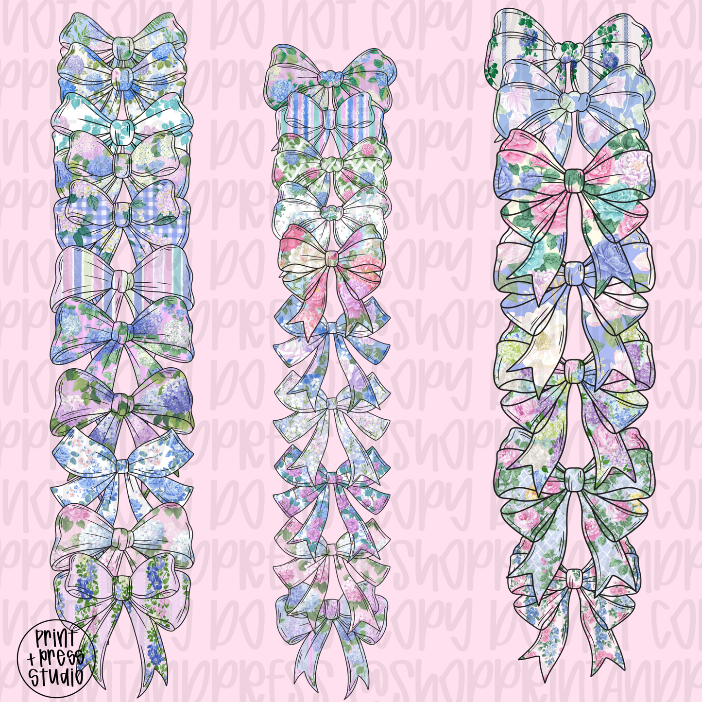 Wisteria Lane Bow Clip Art