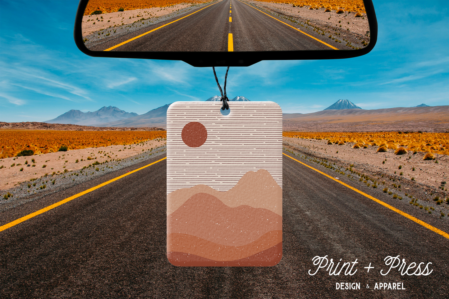 Boho Sunset Car Air Freshener