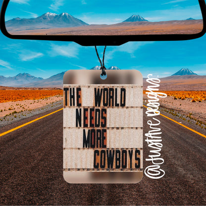 The World Needs More Cowboys